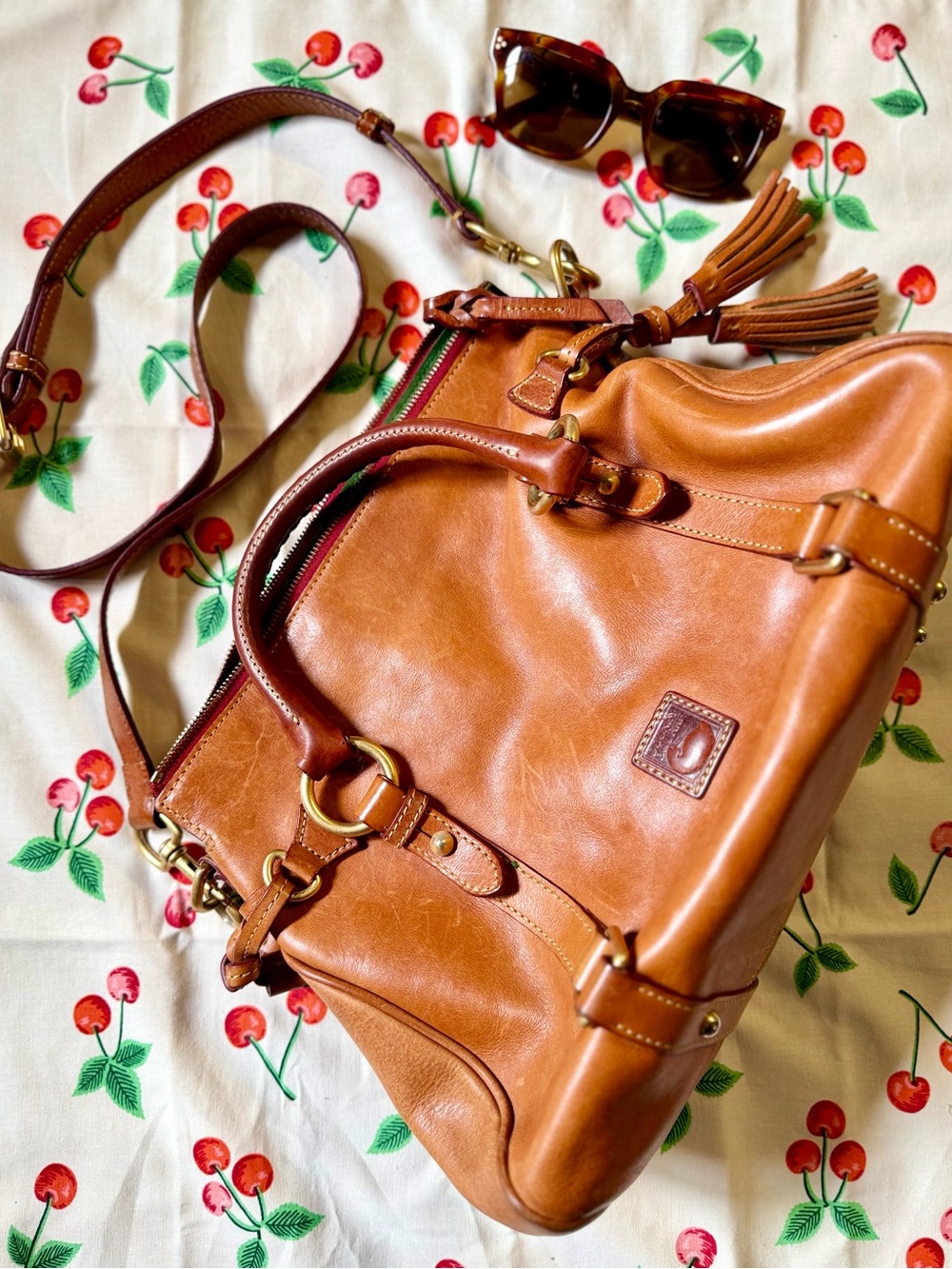 Dooney & Bourke Florentine Satchel - Natural